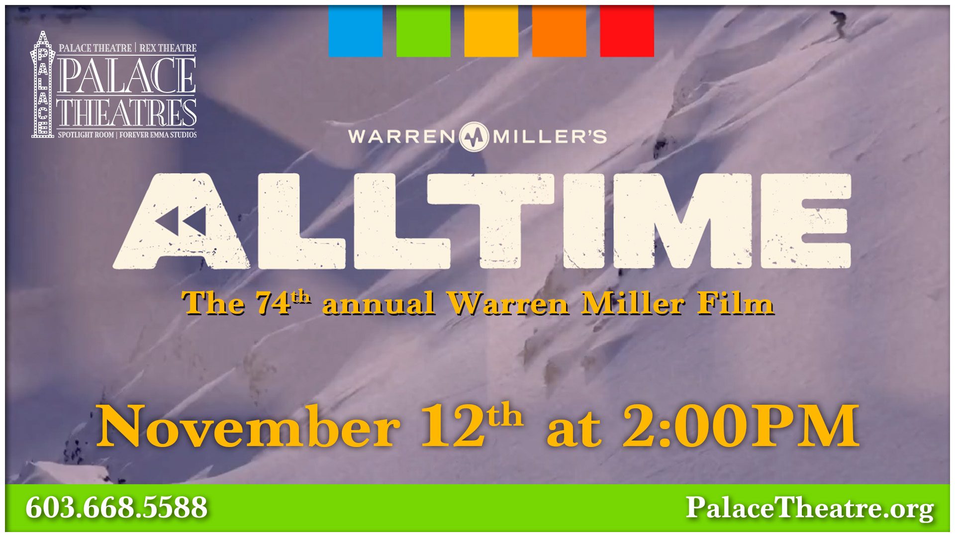 warren miller all time tour