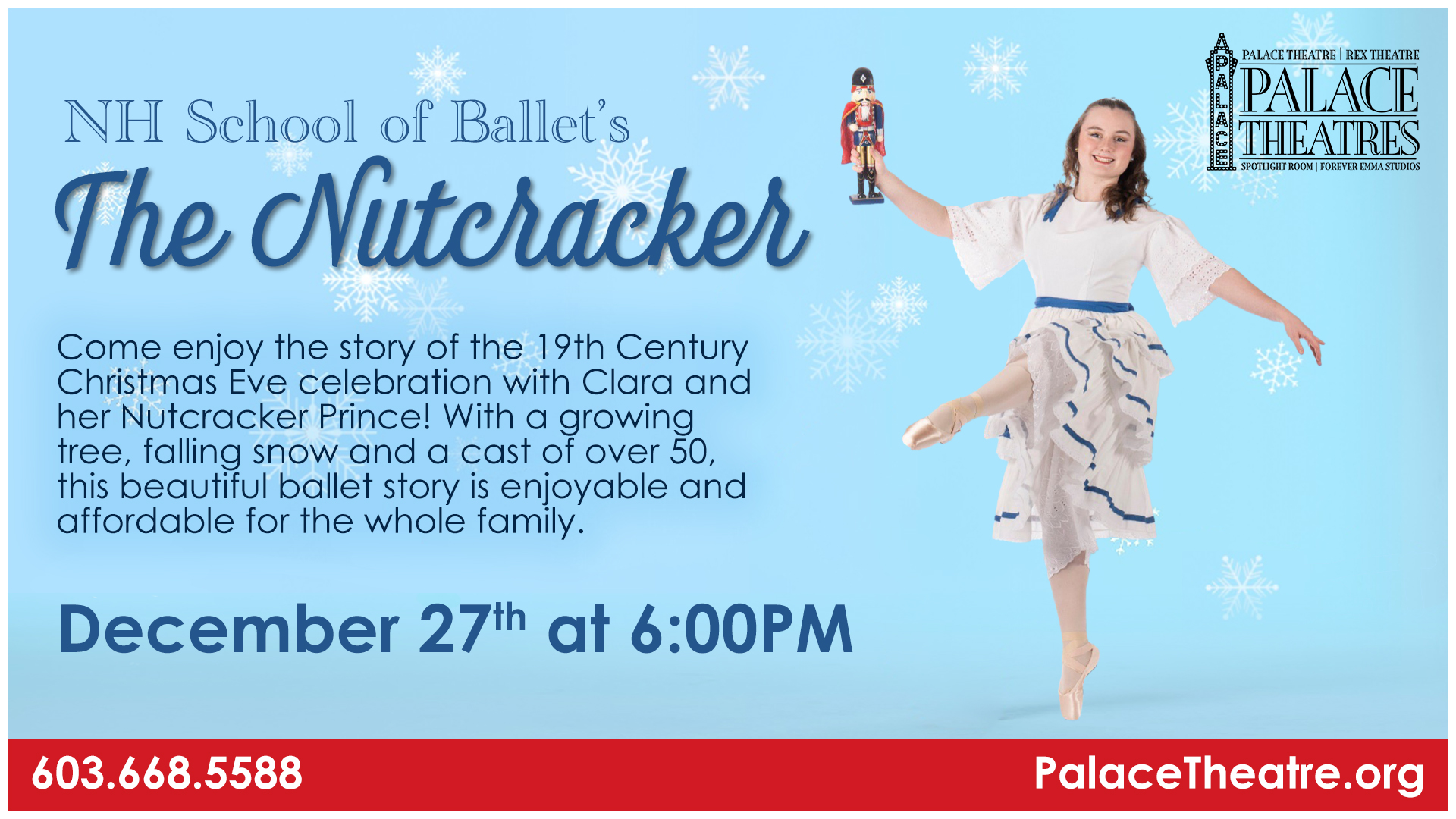 NH School of Ballet’s Nutcracker The Palace Theatres