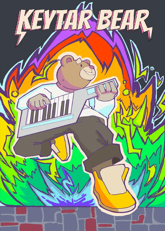 Keytar-Bear